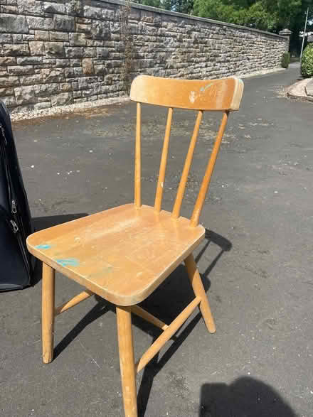 Photo of free Vintage wooden chair (Slateford EH14) #1
