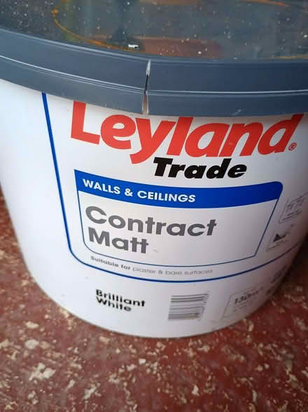 Photo of free White Matt emulsion paint (Primrose Hill) #2