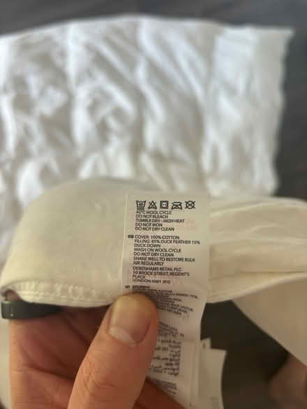 Photo of free Double winter duvet - Debenhams (New Cross SE14) #3