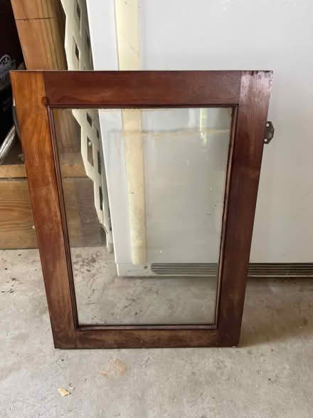 Photo of free Antique cabinet -needs refinishing (Near Randall and Algonquin Rds) #2