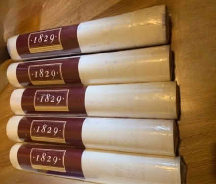 Photo of free White textured Wallpaper (Willesden green) #1