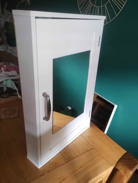Photo of free Bathroom corner cabinet and mirror (CO12) #2
