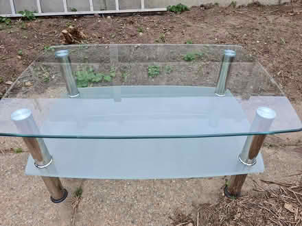 Photo of free TV stand + Glass coffee table (NR29) #2