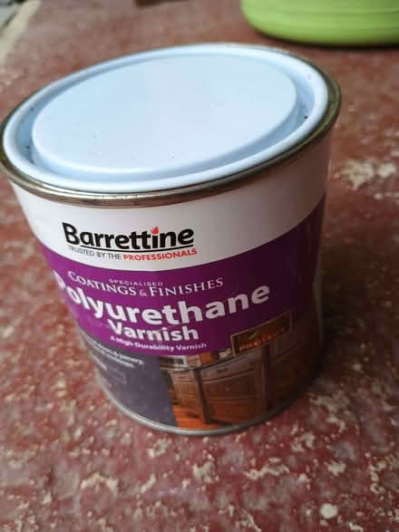 Photo of free Polyurethane varnish (Primrose Hill) #1