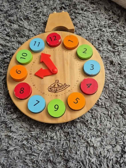 Photo of free Wooden clock (Ladygrove, Didcot, OX11) #1