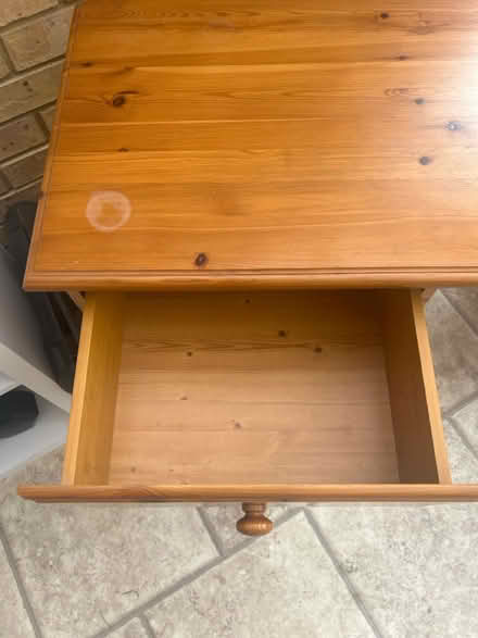Photo of free Solid pine desk (Mitcham CR4) #4