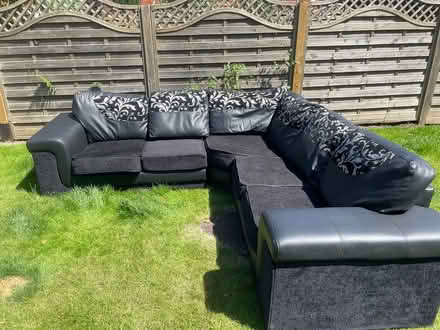 Photo of free Black sofa (Slateford EH14) #1