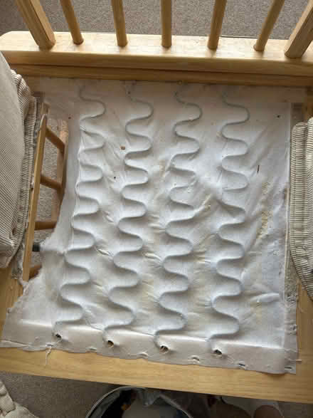 Photo of free Old and battered nursing chair (Lambridge) #3