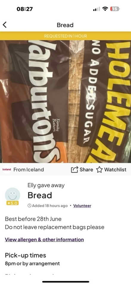 Photo of free Bread (Loughton ig10 2ad) #2