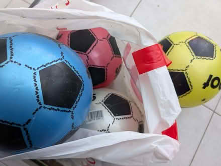 Photo of free 4 PVC ball (Priestwood RG42) #1