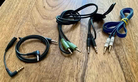 Photo of free Various audio cables (Burton Joyce NG14) #2