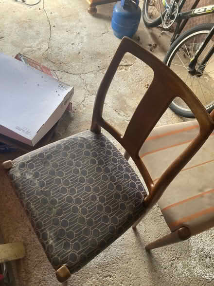 Photo of free 6 Vintage Chairs to restore (Low Fell NE9) #2