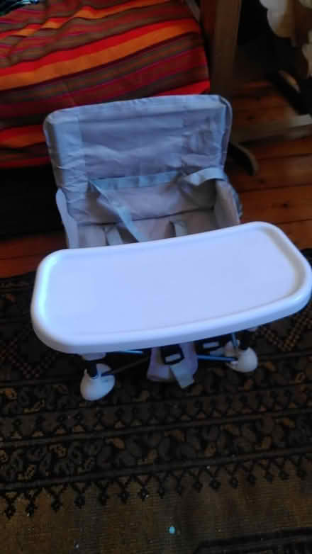 Photo of free Child's picnic chair with tray (Downham) #1
