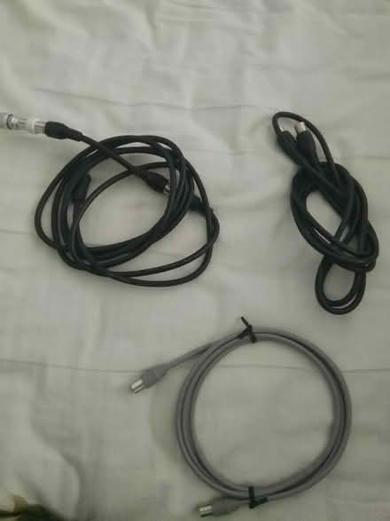 Photo of free Aerial cables and connectors, take one or all (Millhouses S7) #1