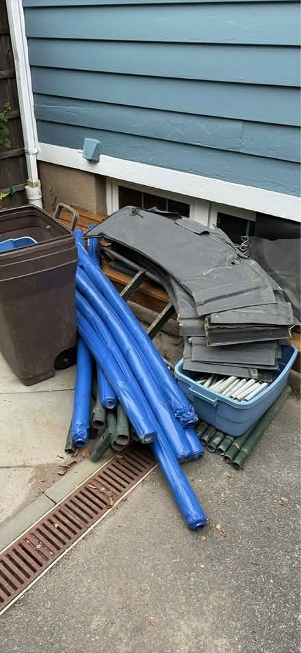 Photo of free Trampoline Parts (59 Larchwood Dr Cambridge MA) #1