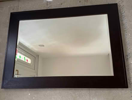 Photo of free Dark Wood-Framed Mirror (Spring Park CR0) #1
