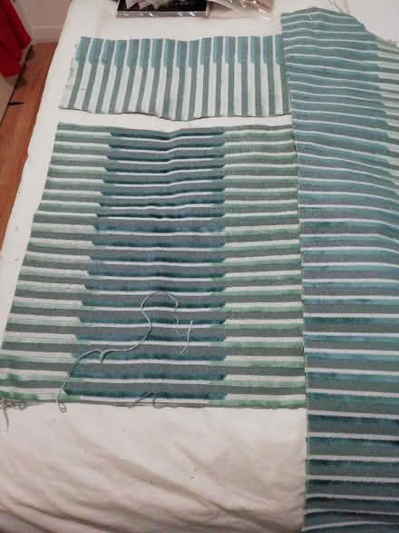 Photo of free Heavy duty upholstery remnants (Bobblestock HR4) #1