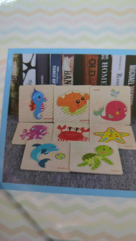 Photo of free 8 wooden toddler jigsaws (Bebington) #1