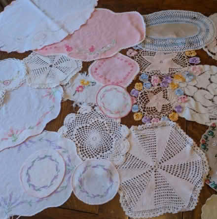 Photo of Any old lace doilies tablecloths ect for crafting (Lowestoft NR32) #1