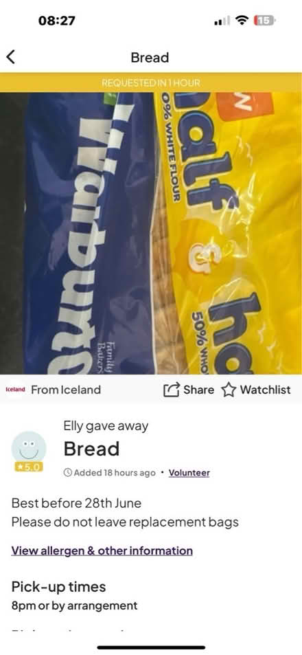Photo of free Bread (Loughton ig10 2ad) #3