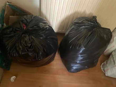 Photo of free Two big black bags of clothes rags (NW10 Harlesden) #1