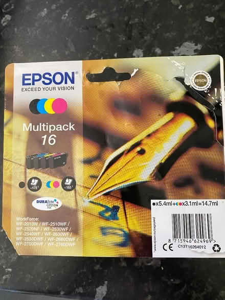 Photo of free Epson Printer Ink (WorkForce model) (Hollingdean. BN1) #2