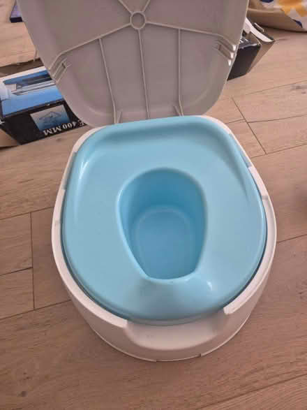 Photo of free Potty and step stool (CR4 Mitcham) #2