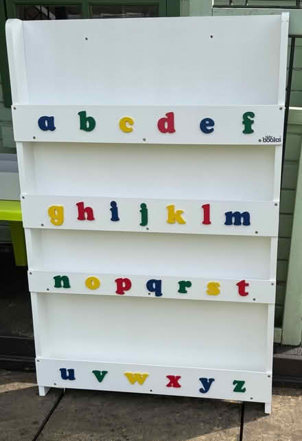 Photo of free Nursery Bookcase - White with Alphabet (Spring Park CR0) #1