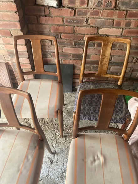 Photo of free 6 Vintage Chairs to restore (Low Fell NE9) #1