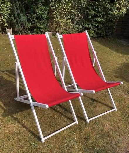 Photo of free Deck chairs (RH12) #1