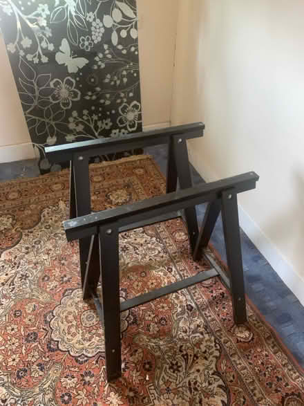 Photo of free IKEA glass table with tresses (Glastonbury BA6) #2