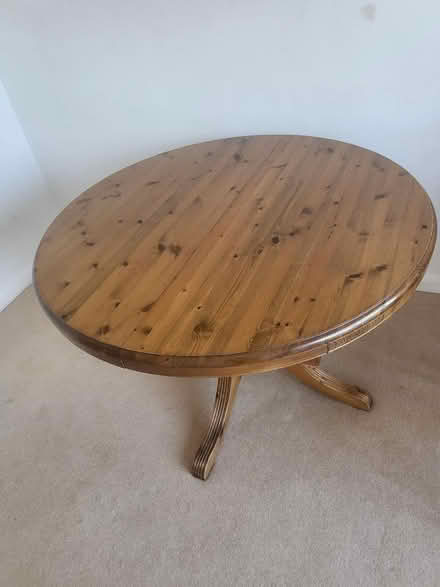 Photo of free Pine extending dining room table (Bexhill TN39... COODEN) #1