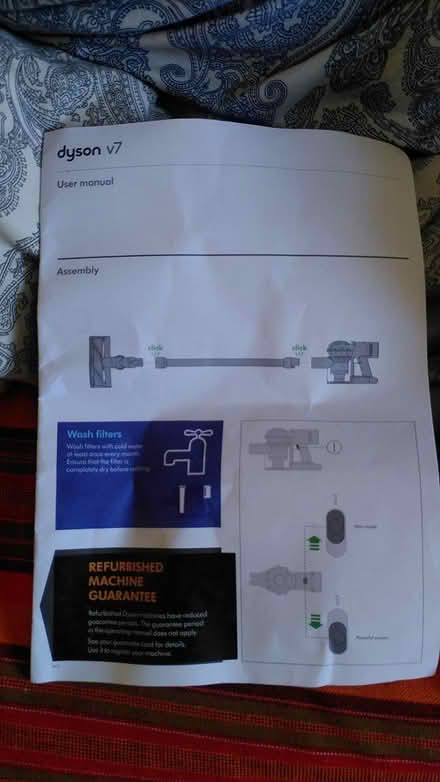 Photo of free Dyson v7 cordless vacuum no charger (Downham) #1