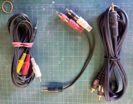 Photo of free Jack Plug To Phono Leads (CT2) #1