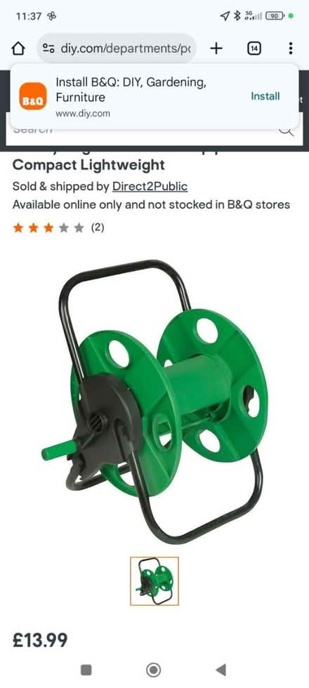 Photo of Hose reel (Greenhill Sheffield S8) #1
