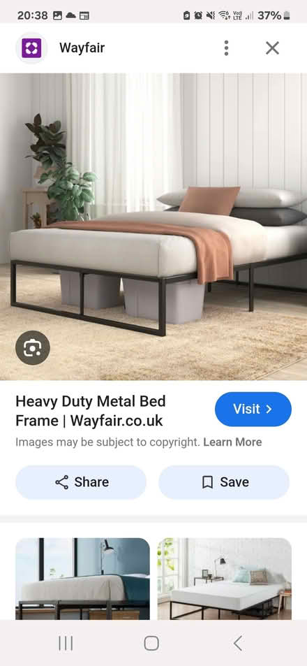 Photo of free Double bed frames x 2 (LS26 rothwell) #2