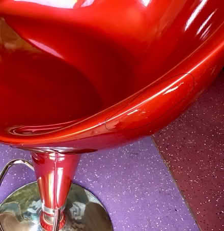 Photo of free Red rise & fall stools (Havant PO9) #3