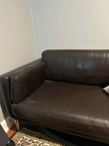 Photo of free Brown couch (Silver Spring) #3
