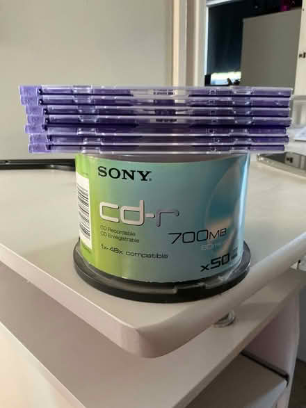 Photo of free Recordable discs and cases (Panshanger AL7) #1