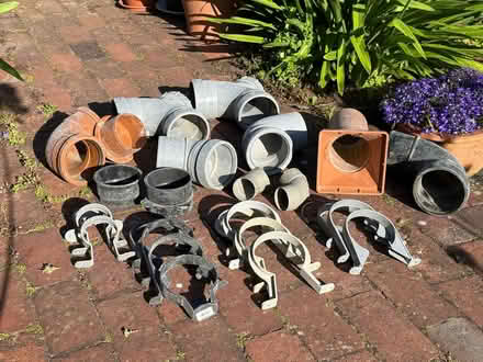 Photo of free Assorted 100mm Soil Pipe Fittings and Clips (West Hill BN1) #2