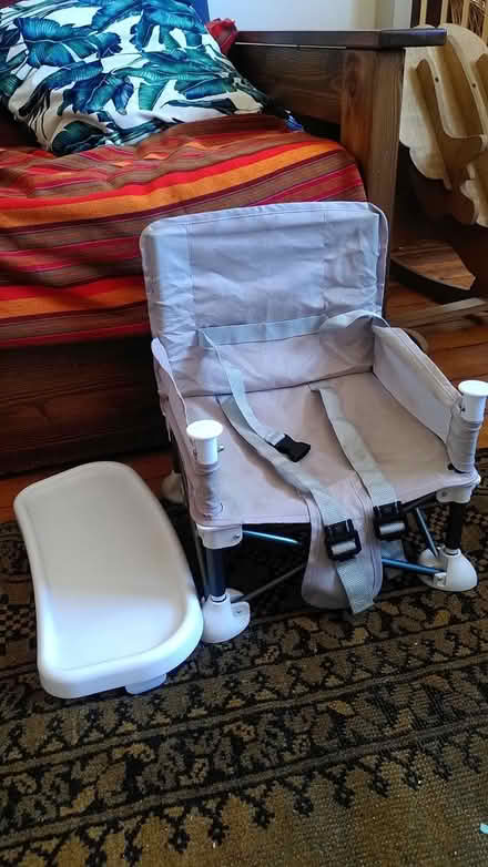 Photo of free Child's picnic chair with tray (Downham) #2