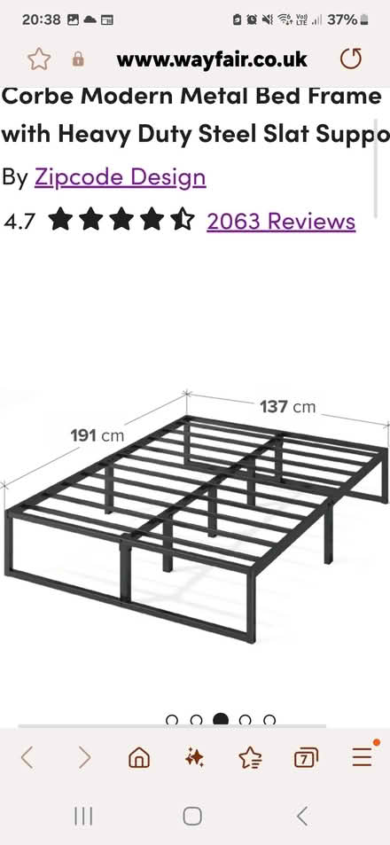 Photo of free Double bed frames x 2 (LS26 rothwell) #1
