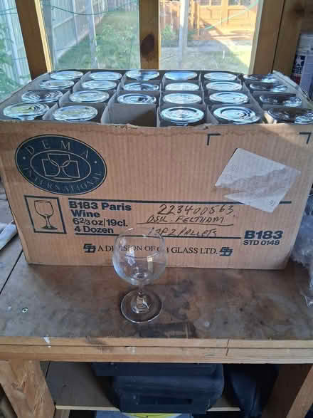 Photo of free Wine Glasses (Shepperton) #1
