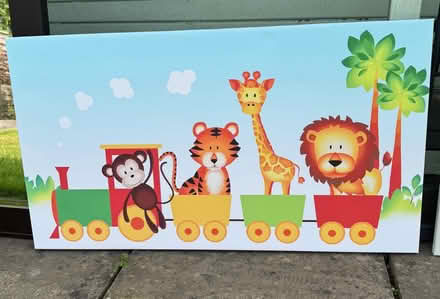 Photo of free Animal Train Nursery Picture (Spring Park CR0) #1