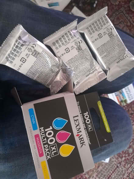 Photo of free Ink cartridges LEXMARK (Jackmans Estate SG6) #2