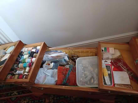 Photo of free Needlework cabinet & contents (Kidlington OX5) #1