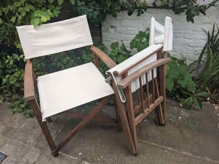 Photo of free 4 garden chairs (St John's TN13) #1