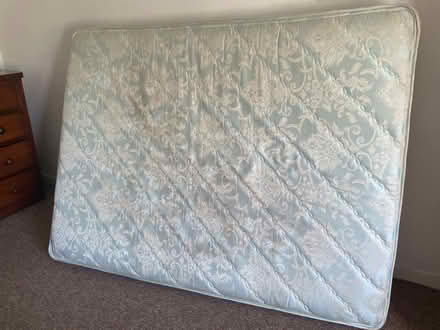 Photo of free 5 foot Double bed with headboard and mattress (Sandford-on-Thames OX4) #2