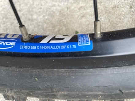 Photo of free Rear bicycle alloy wheel with gears (Garstang PR3) #4