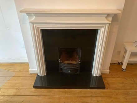 Photo of free Fireplace hearth, back board & surround (Bowerham LA1) #1